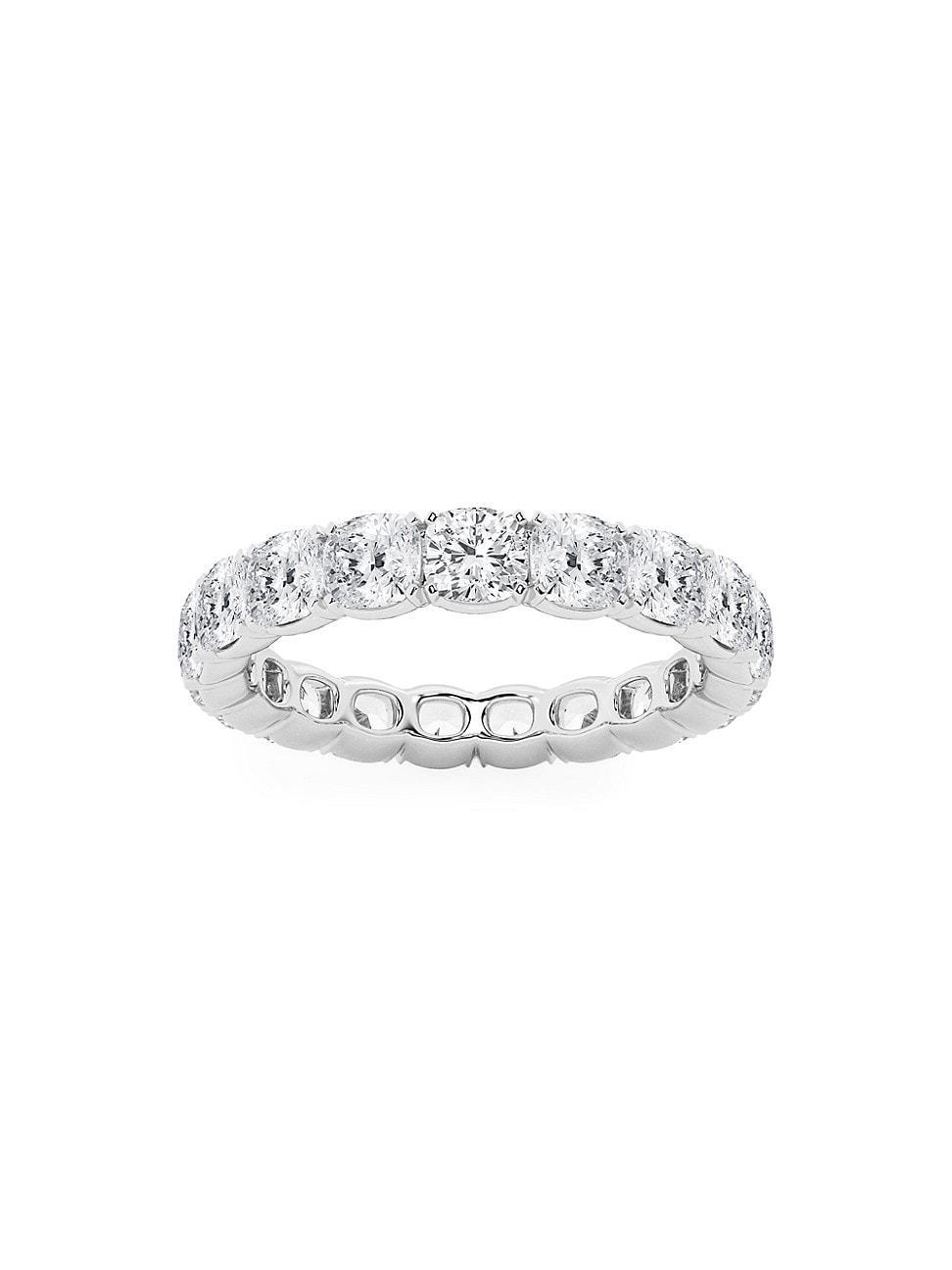 Womens Platinum & Cushion-Cut Lab-Grown Diamond Eternity Band/2.00-5.00 TCW Product Image