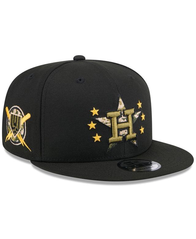 Mens New Era Houston Astros 2024 Armed Forces Day 9FIFTY Snapback Hat Product Image