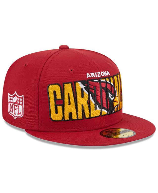 Mens New Era Cardinal Arizona Cardinals 2023 NFL Draft 59FIFTY Fitted Hat Product Image