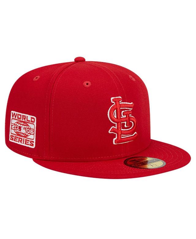 Mens New Era St. Louis Cardinals Logo 59FIFTY Fitted Hat Product Image