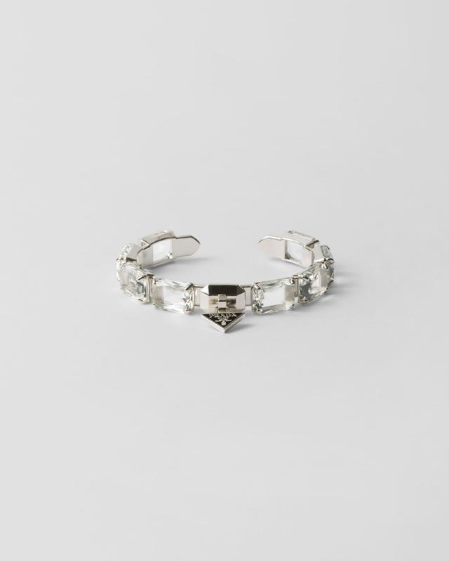 Metal bracelet with crystals Product Image