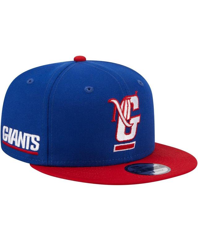 Mens New Era Royal New York Giants City Originals 9FIFTY Snapback Hat - Royal Product Image