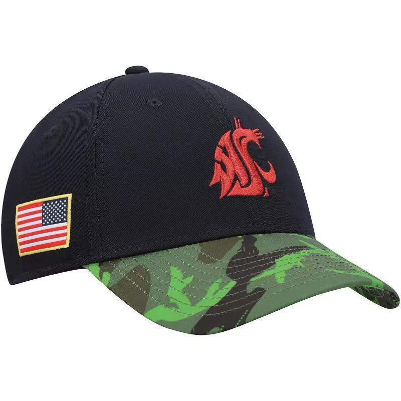 Mens Nike Black/Camo Washington State Cougars Veterans Day 2Tone Legacy91 Adjustable Hat Product Image