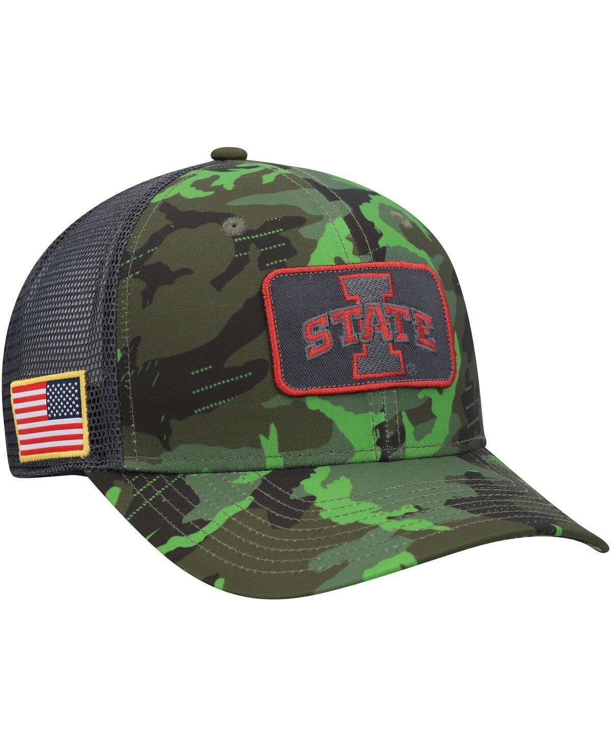 Mens Nike Camo/Black Iowa State Cyclones Classic99 Veterans Day Trucker Snapback Hat Product Image