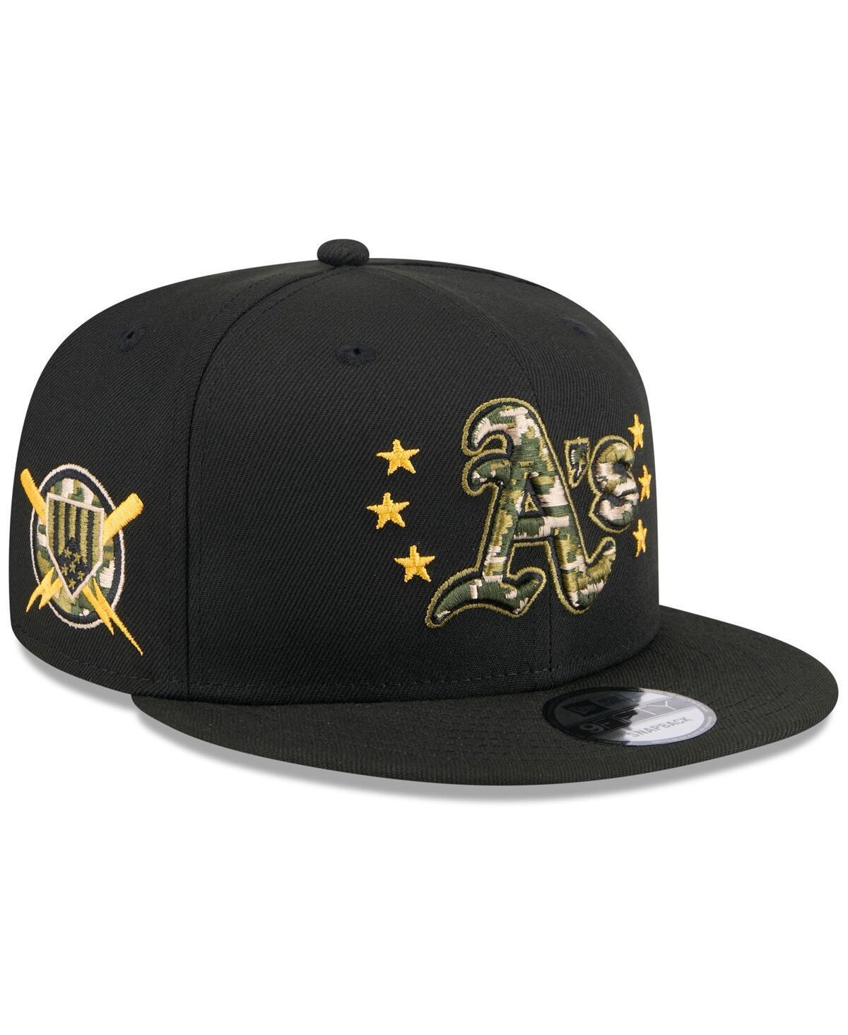 Mens New Era Black New York Mets 2024 Armed Forces Day 9FIFTY Snapback Hat Product Image