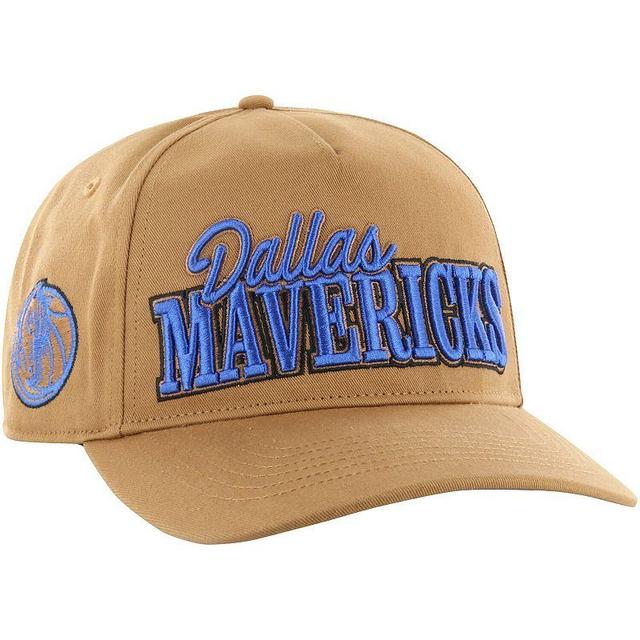 Mens 47 Tan Dallas Mavericks Barnes Hitch Adjustable Hat Product Image