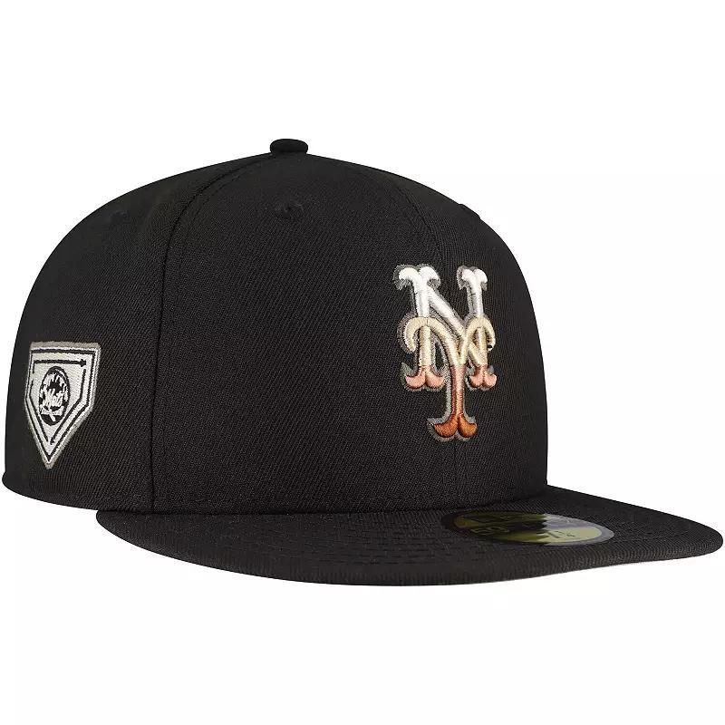 Mens New Era New York Mets Dune Gradient Side Patch 59FIFTY Fitted Hat Product Image