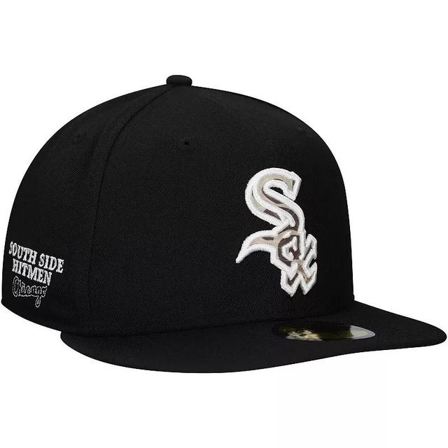 Mens New Era Chicago White Sox Troop Chant Camo Undervisor 59FIFTY Fitted Hat Product Image