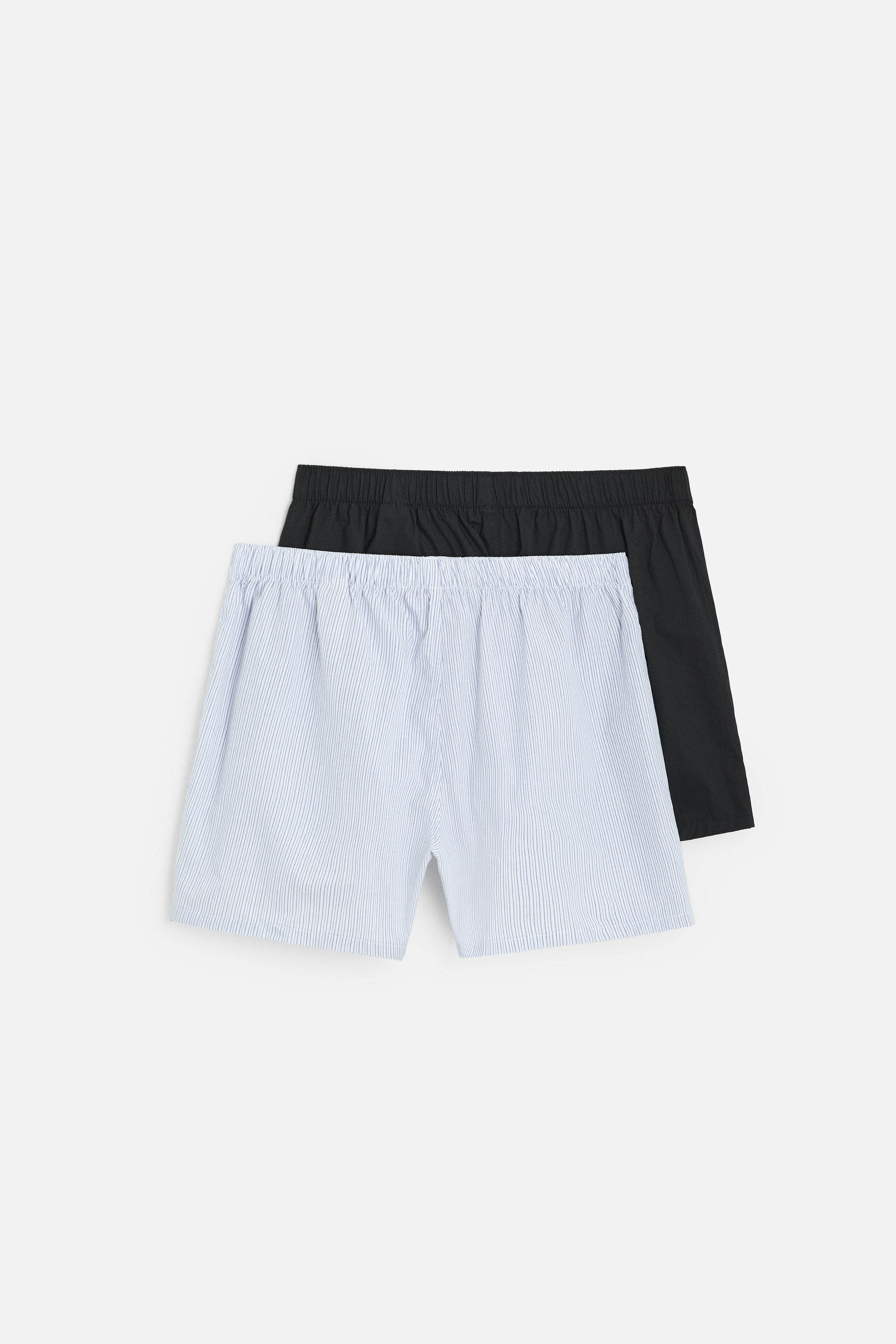 2 PACK OF MIXED POPLIN BOXERS Product Image