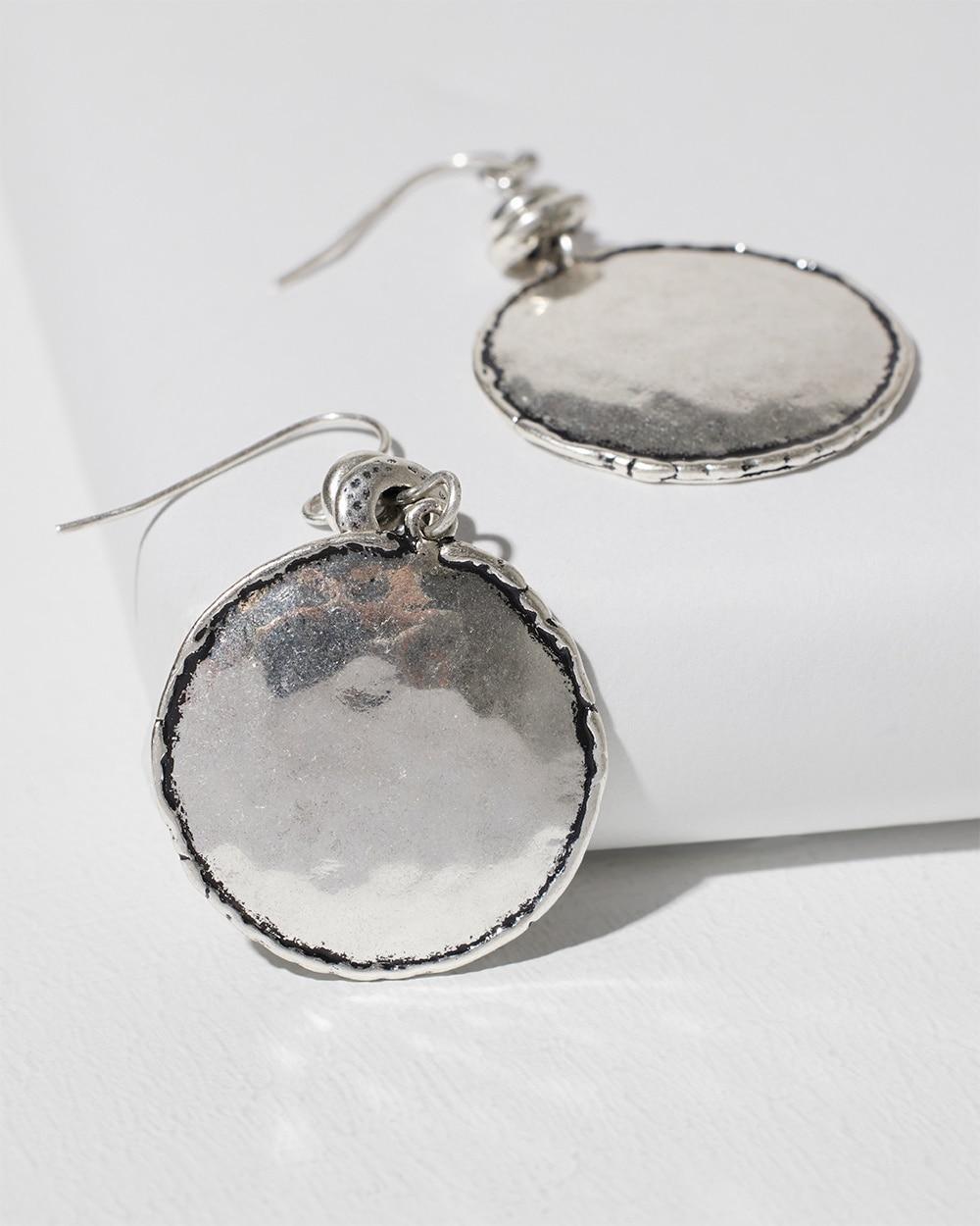 Tayla Drop Silver Earrings   Chico's - Silver - Women Product Image