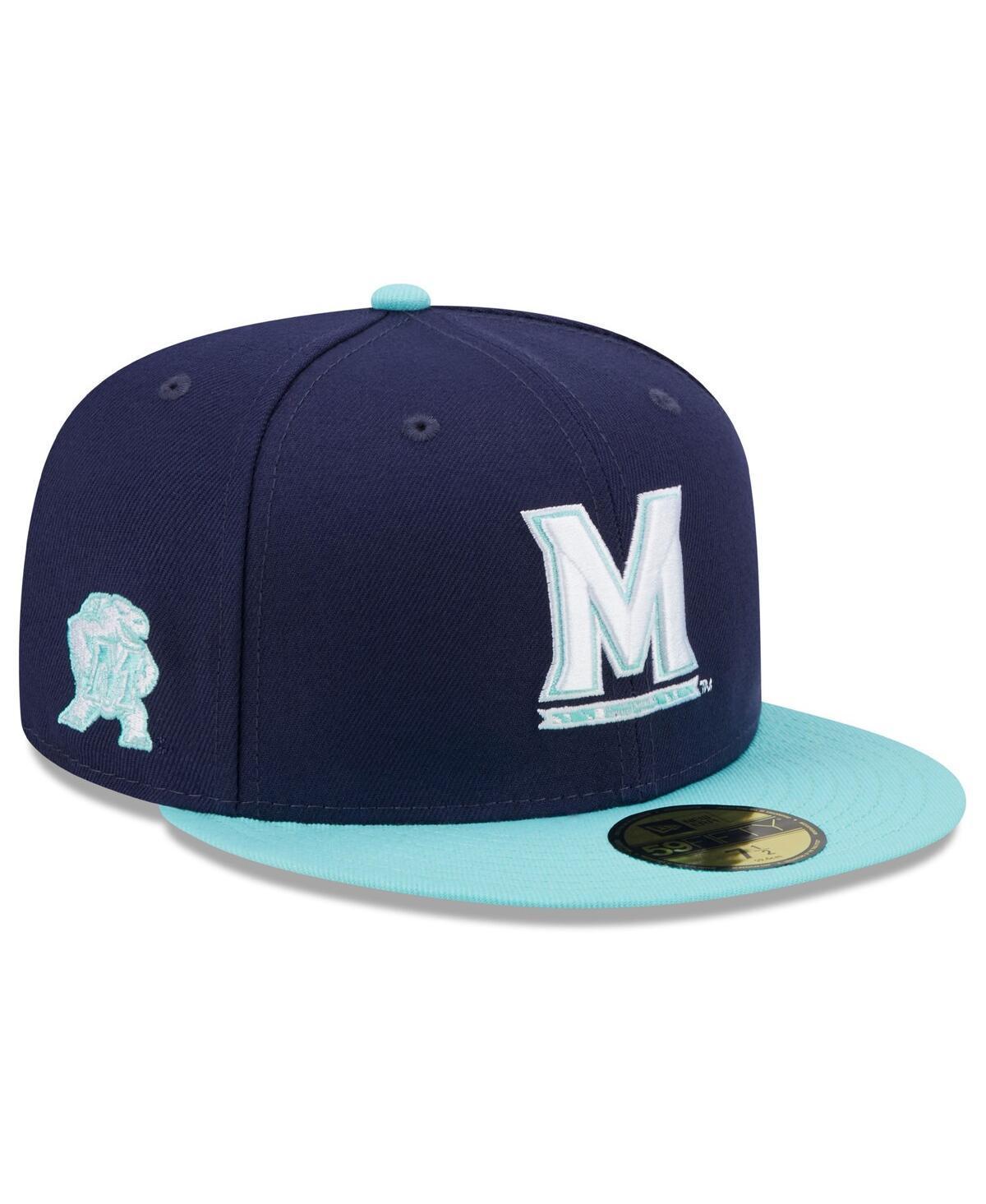 New Era Mens Navy Maryland Terrapins 59FIFTY Fitted Hat - Navy Product Image