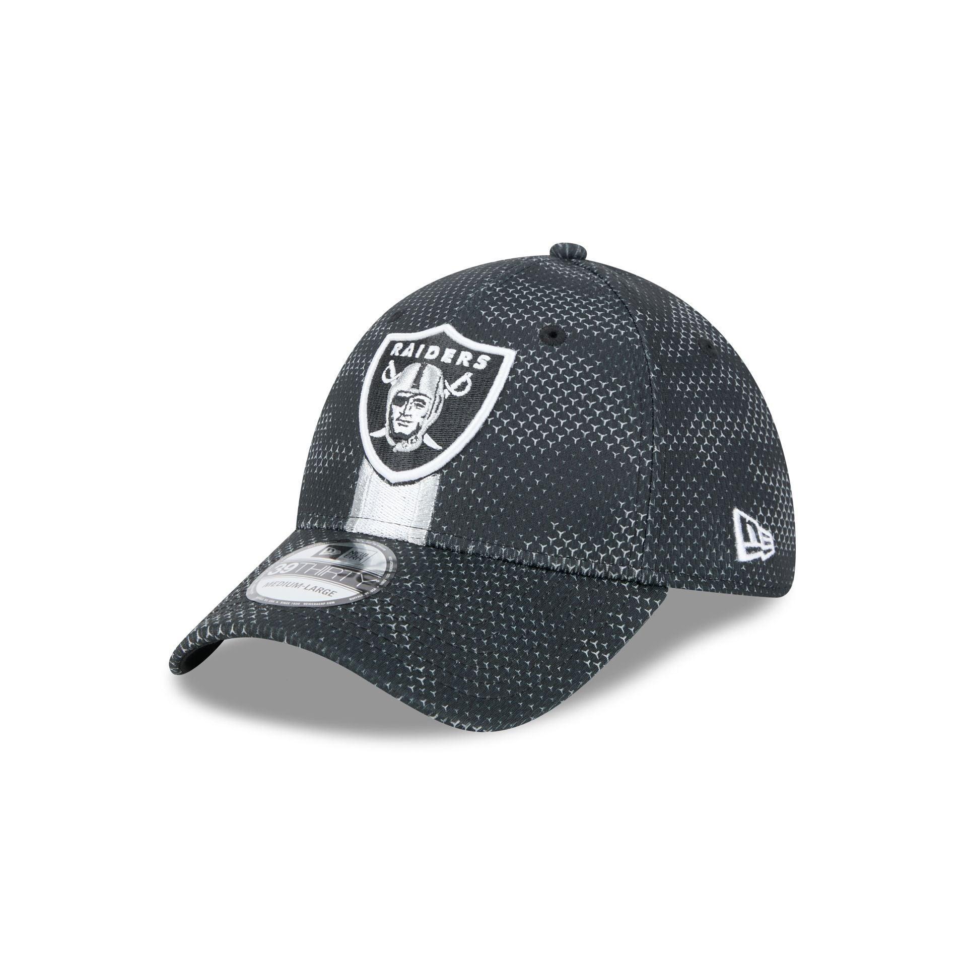 Las Vegas Raiders 2024 Sideline 39THIRTY Stretch Fit Hat Male Product Image