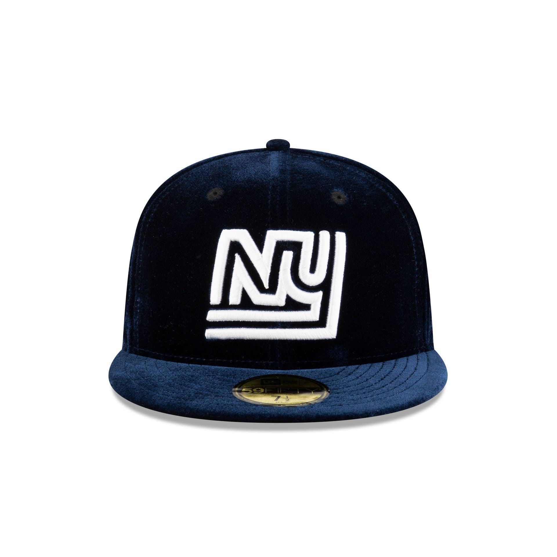 Just Caps Velvet Historic New York Giants 59FIFTY Fitted Hat Male Product Image