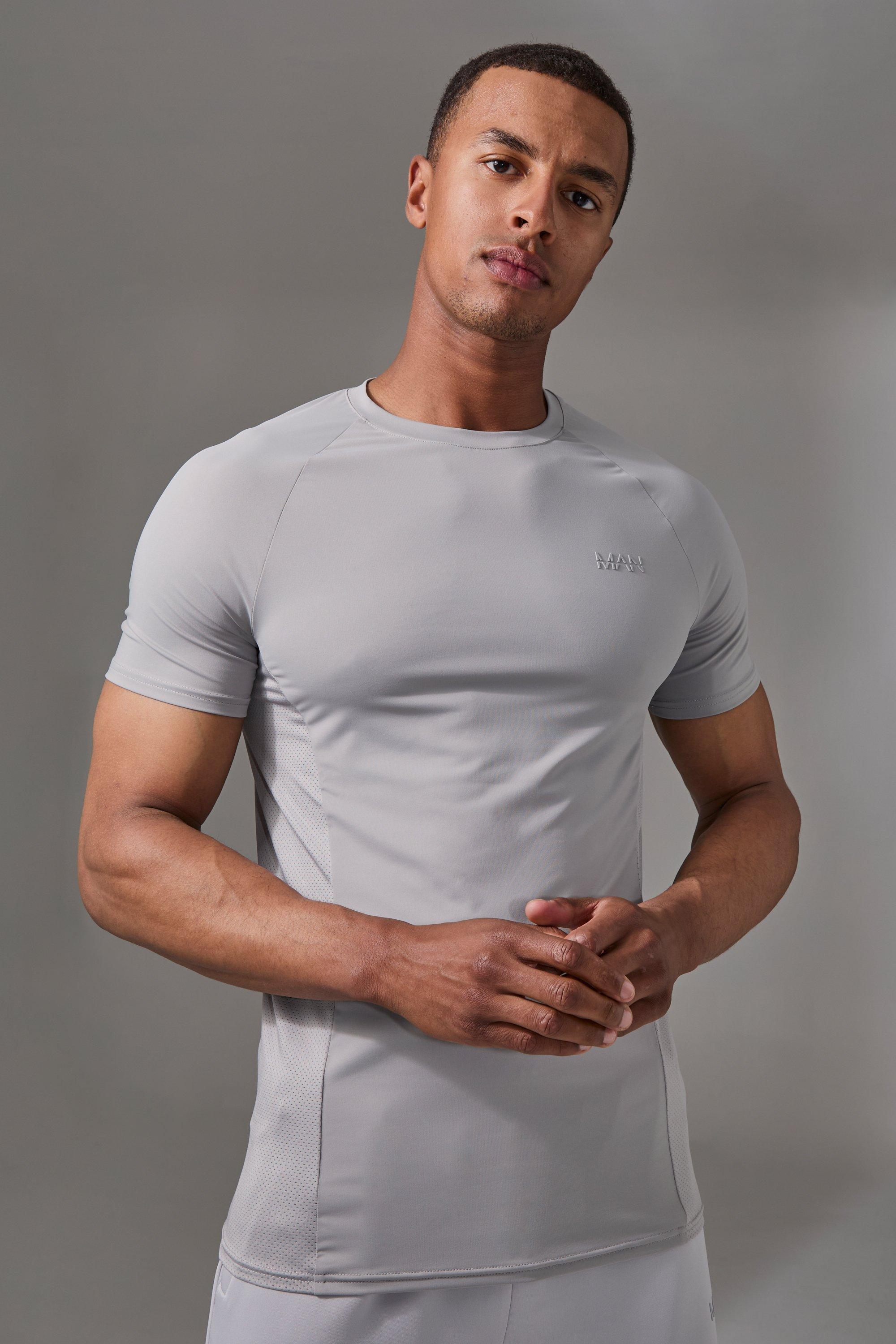 Man Active Pro Muscle Fit T-shirt | boohooMAN USA Product Image