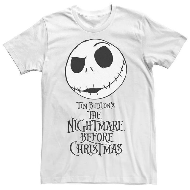 Disneys Nightmare Before Christmas Mens Graphic Tee Product Image