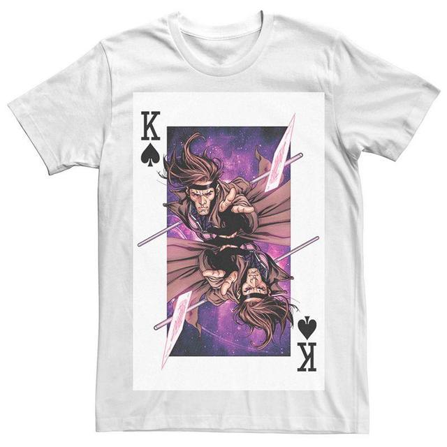 Mens Marvel X-Men Gambit King Card Tee Product Image