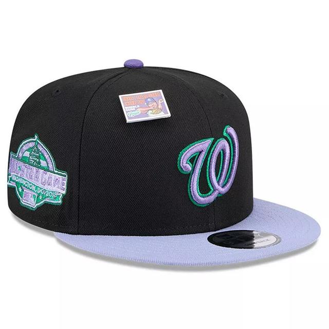 Mens New Era /Purple Washington Nationals Grape Big League Chew Flavor Pack 9FIFTY Snapback Hat Product Image