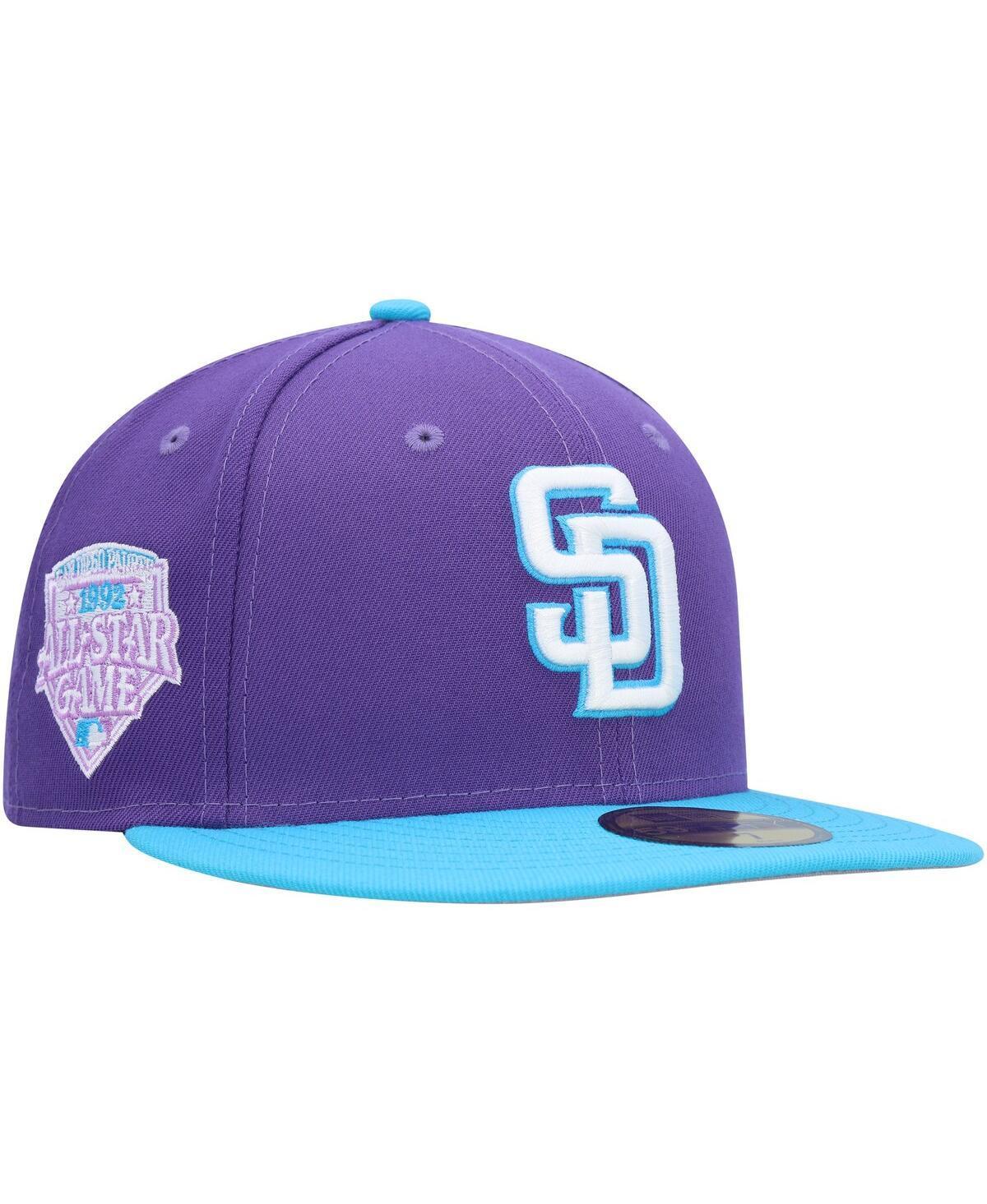 Mens New Era Purple San Diego Padres Vice 59FIFTY Fitted Hat Product Image