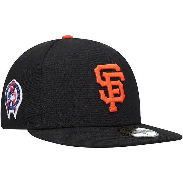 Mens New Era San Francisco Giants 9/11 Memorial Side Patch 59FIFTY Fitted Hat Product Image