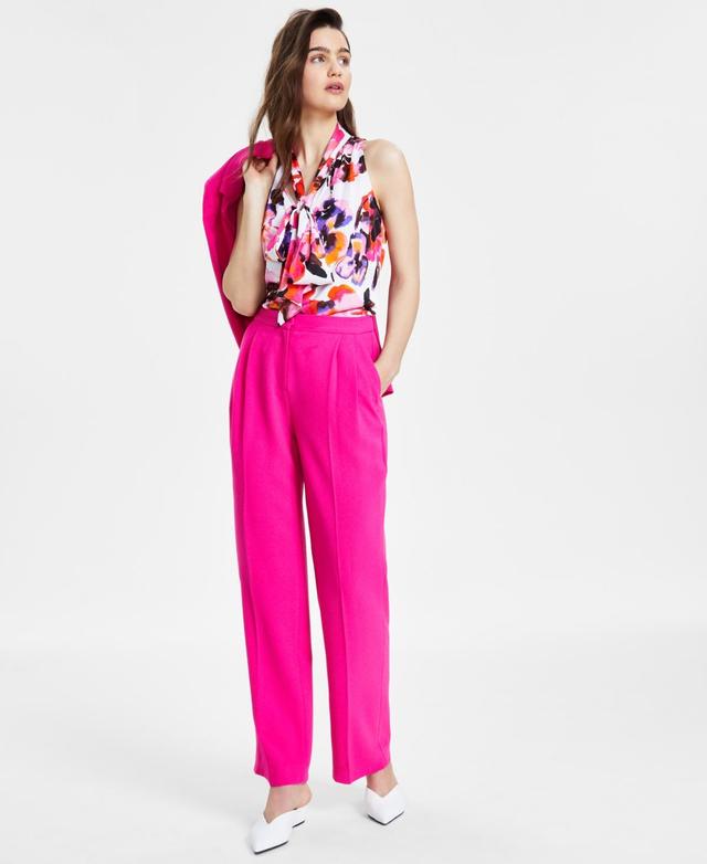 Women's High-Rise Wide-Leg Pants, Created for Macy's Product Image