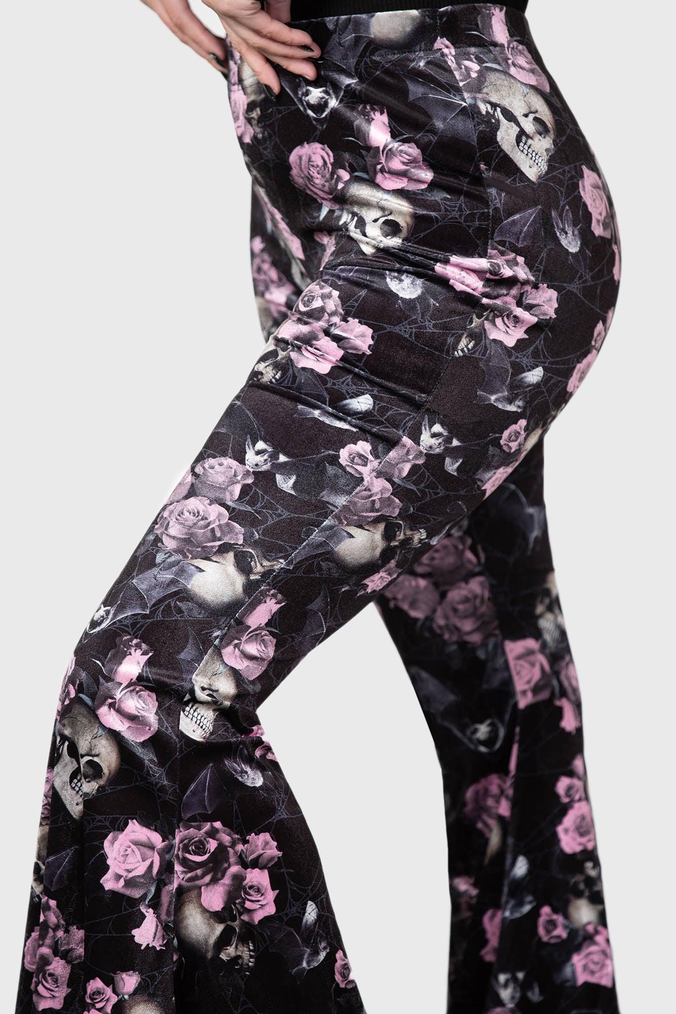 Moondance Bell Bottoms [BLACK/PINK] Female Product Image