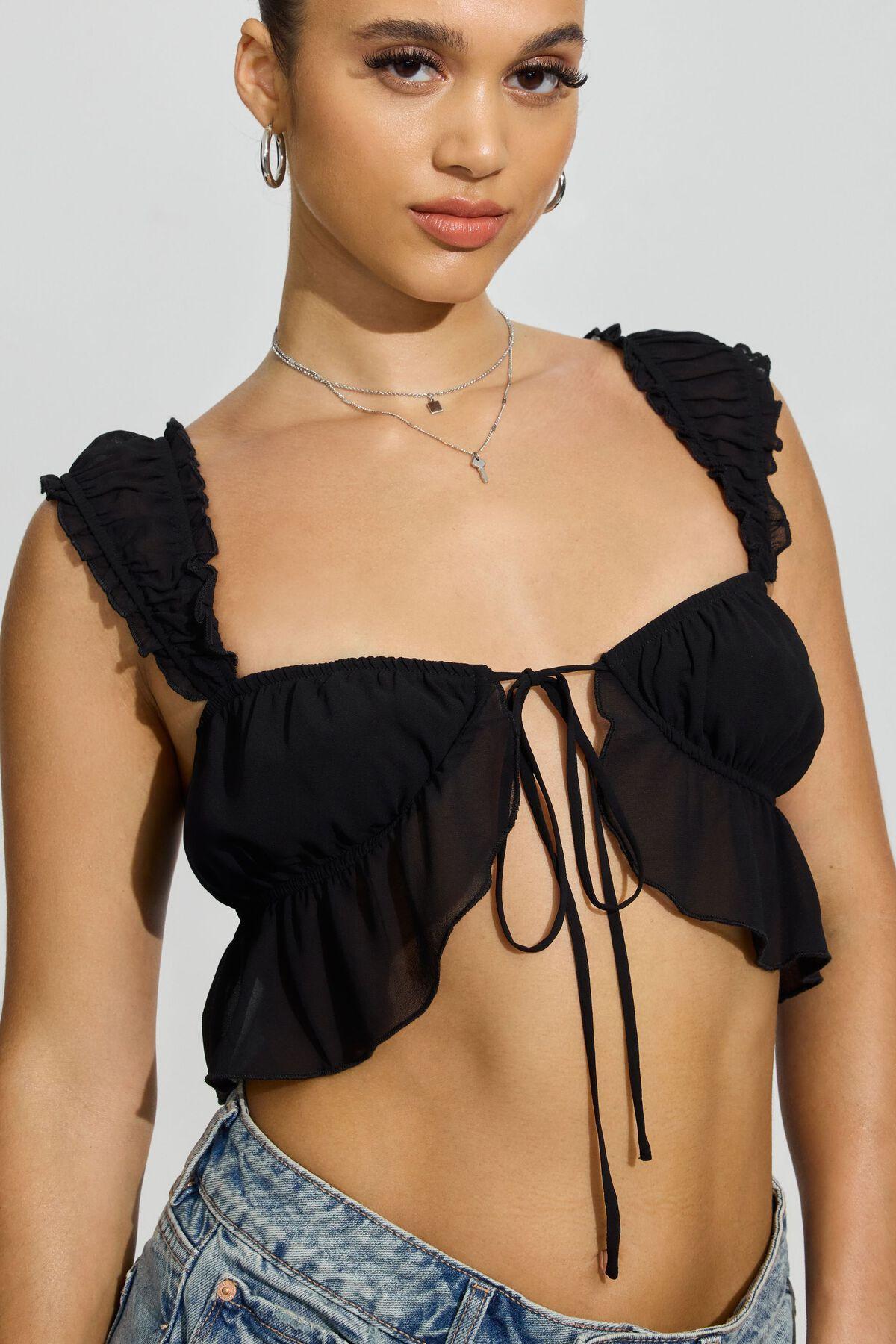 Babydoll Crop Top Product Image