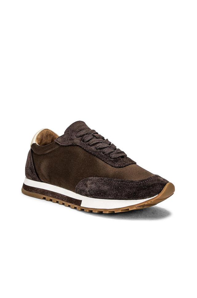 The Row Owen Runner Sneaker in Black Product Image