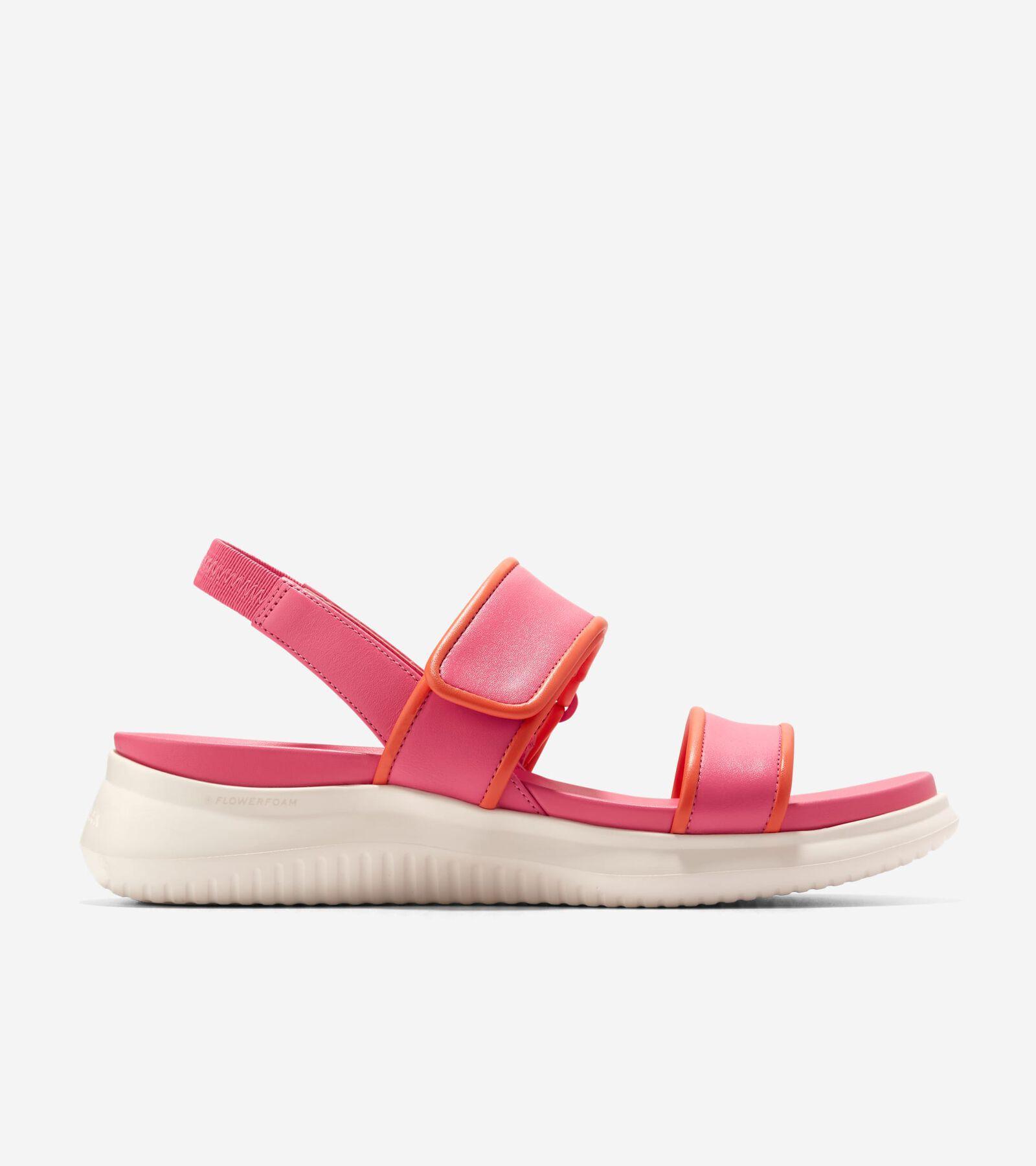 Cole Haan Zerogrand Meritt Sandals (Camellia Rose/Nasturtium/Ivory) Women's Sandals Product Image