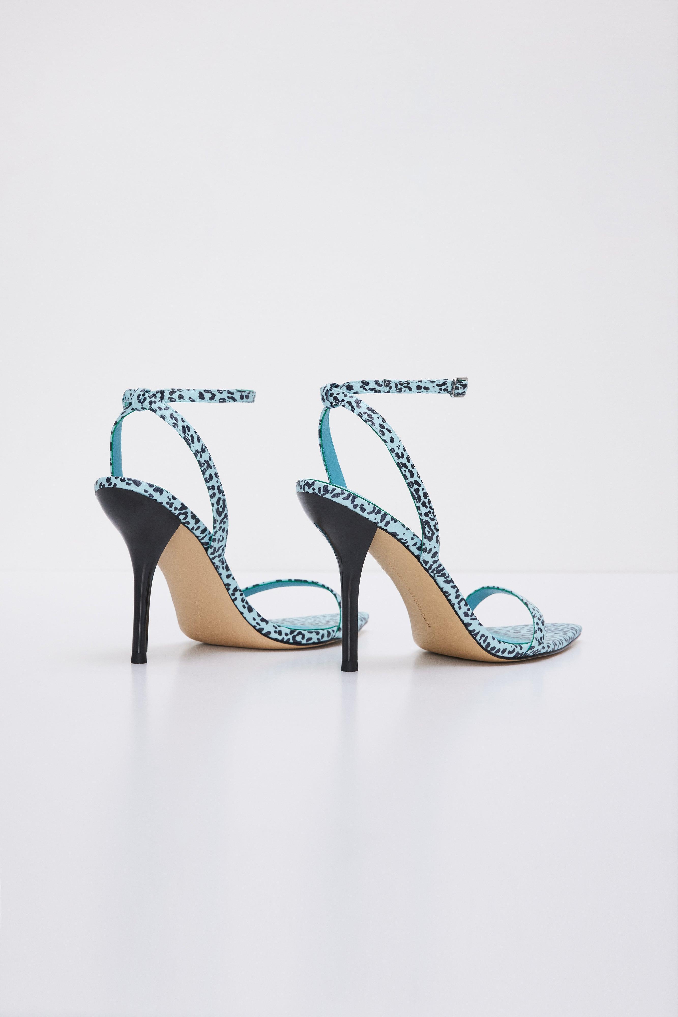 STRAPPY HEELS | BLUE LEOPARD003 Product Image