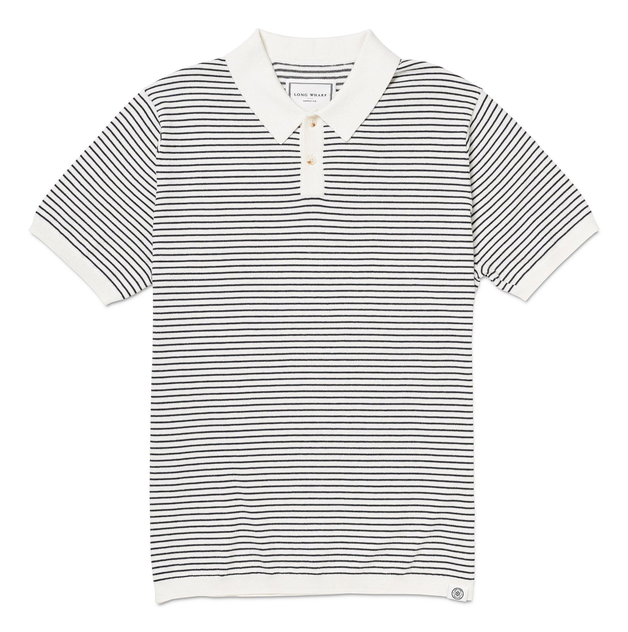 SeaWell™ Striped Knit Polo Male Product Image