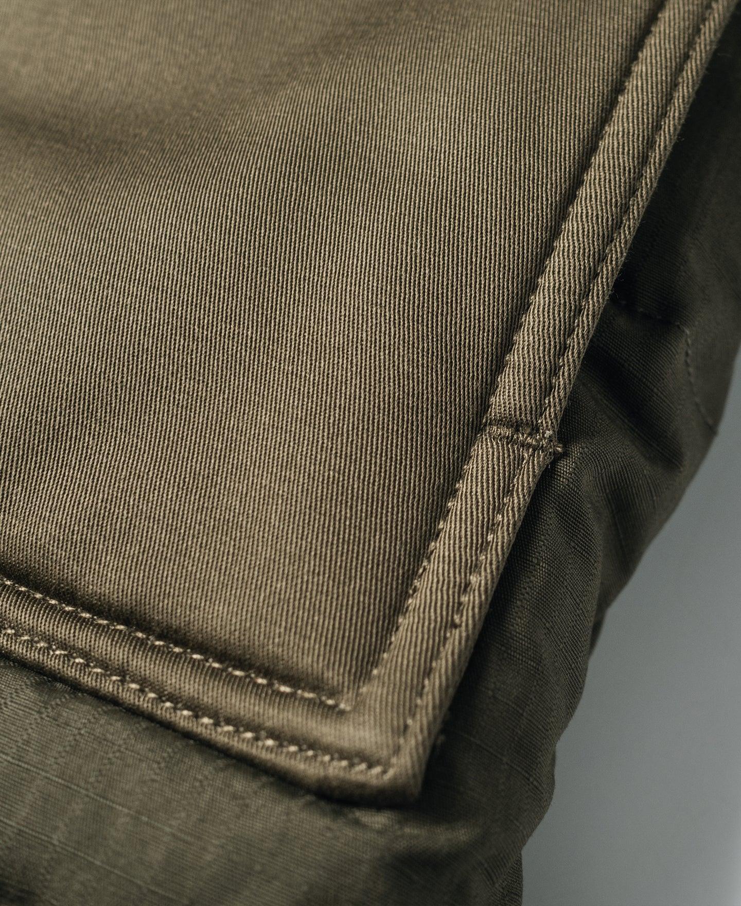 Box Quilted Down Liner Jacket - Olive Product Image