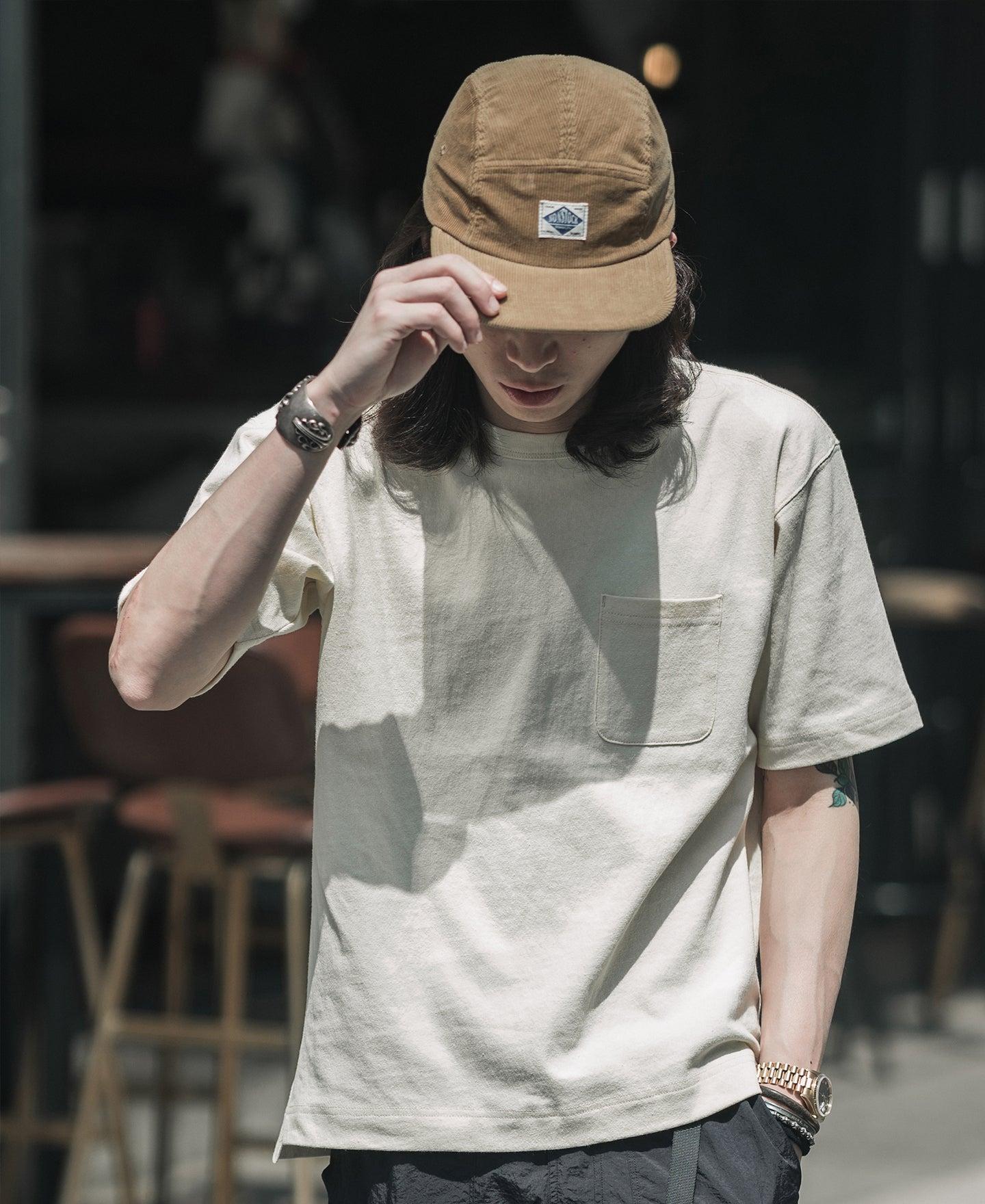 12.5 oz Corduroy 5 Panel Cap - Khaki Product Image