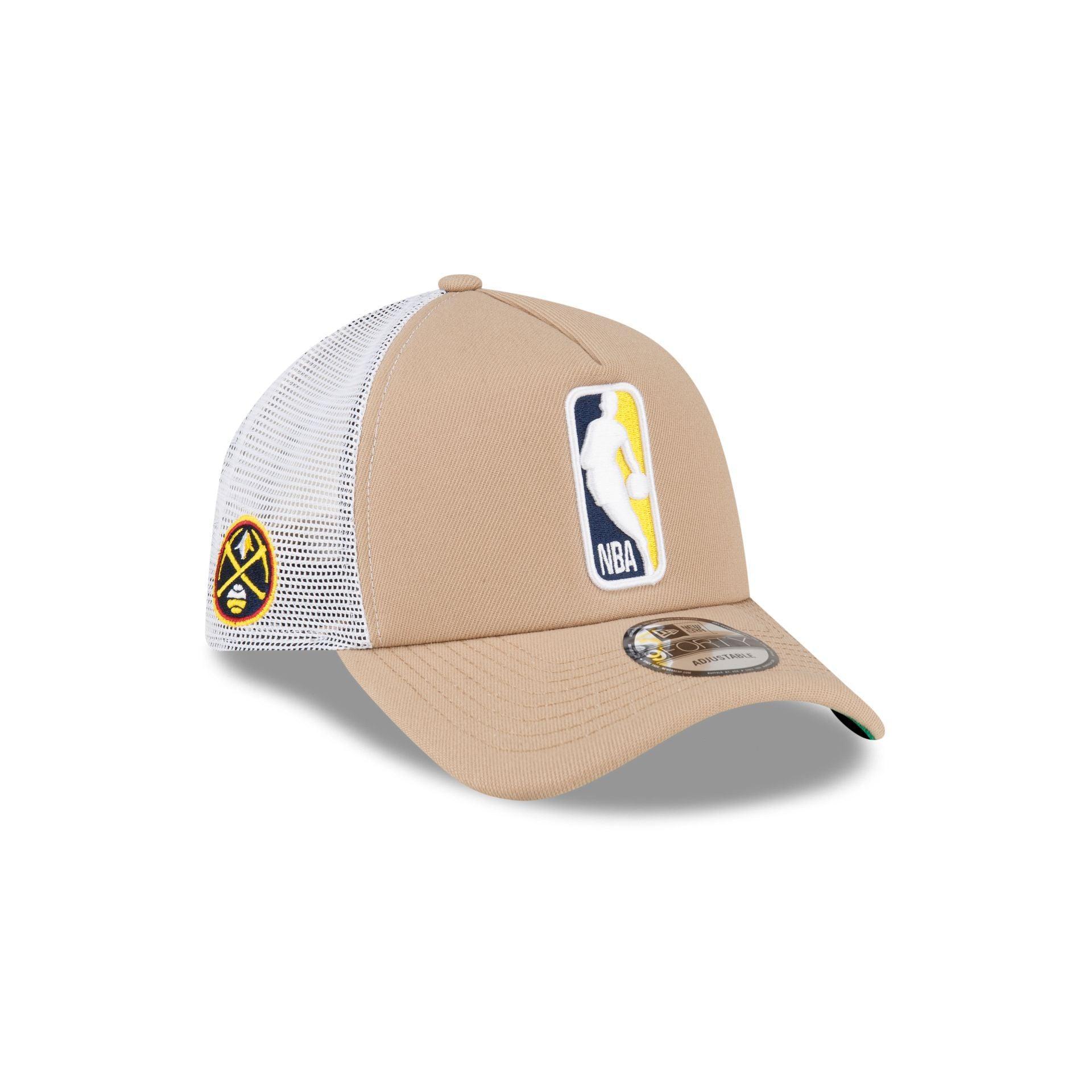 Denver Nuggets Logoman 9FORTY A-Frame Snapback Hat Male Product Image