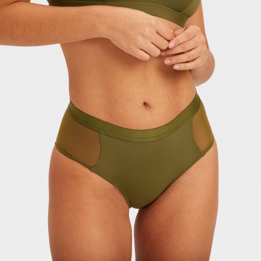 Parade Womens Re:Play High Waisted Briefs - Olive XS Product Image