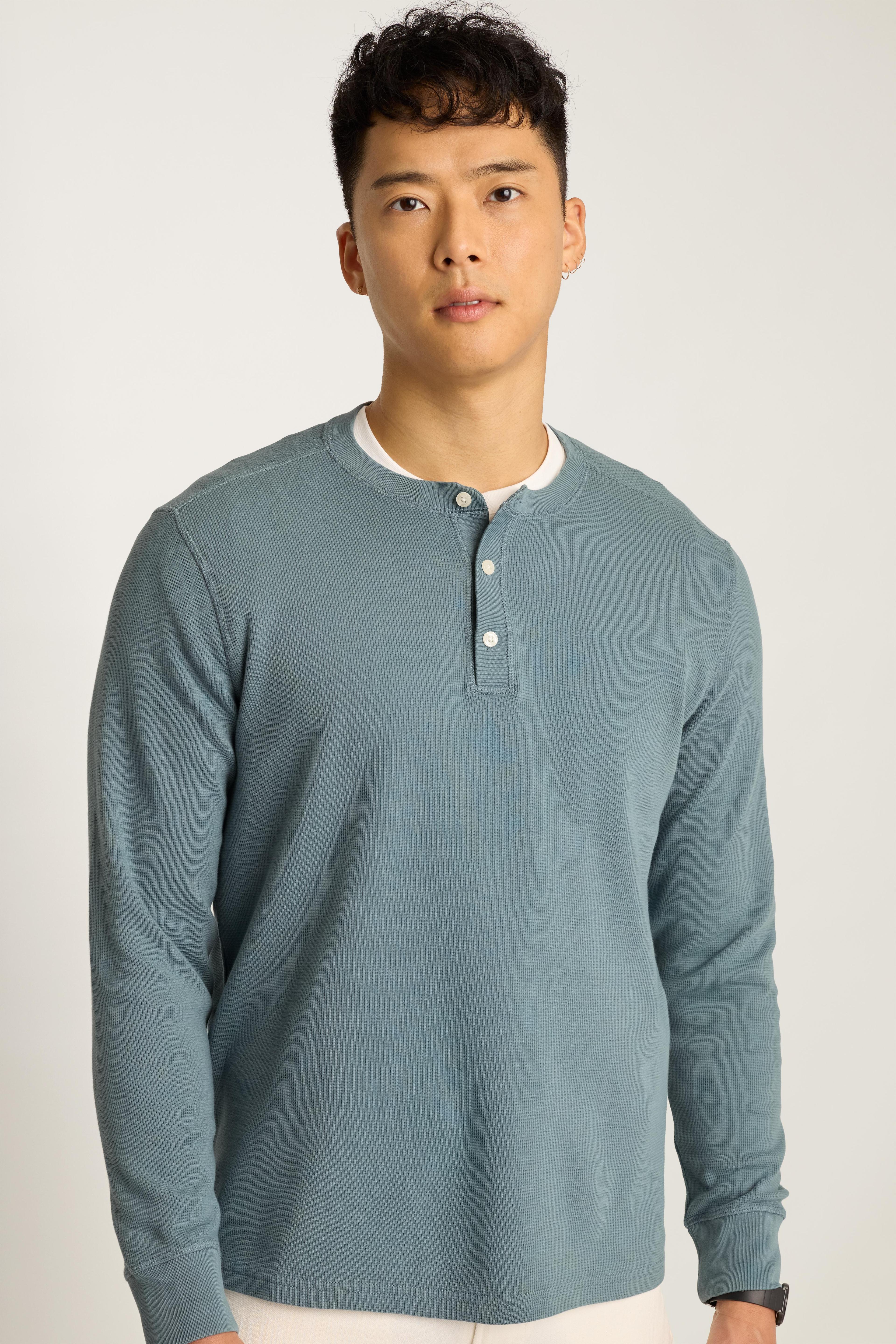 Waffle Henley Product Image