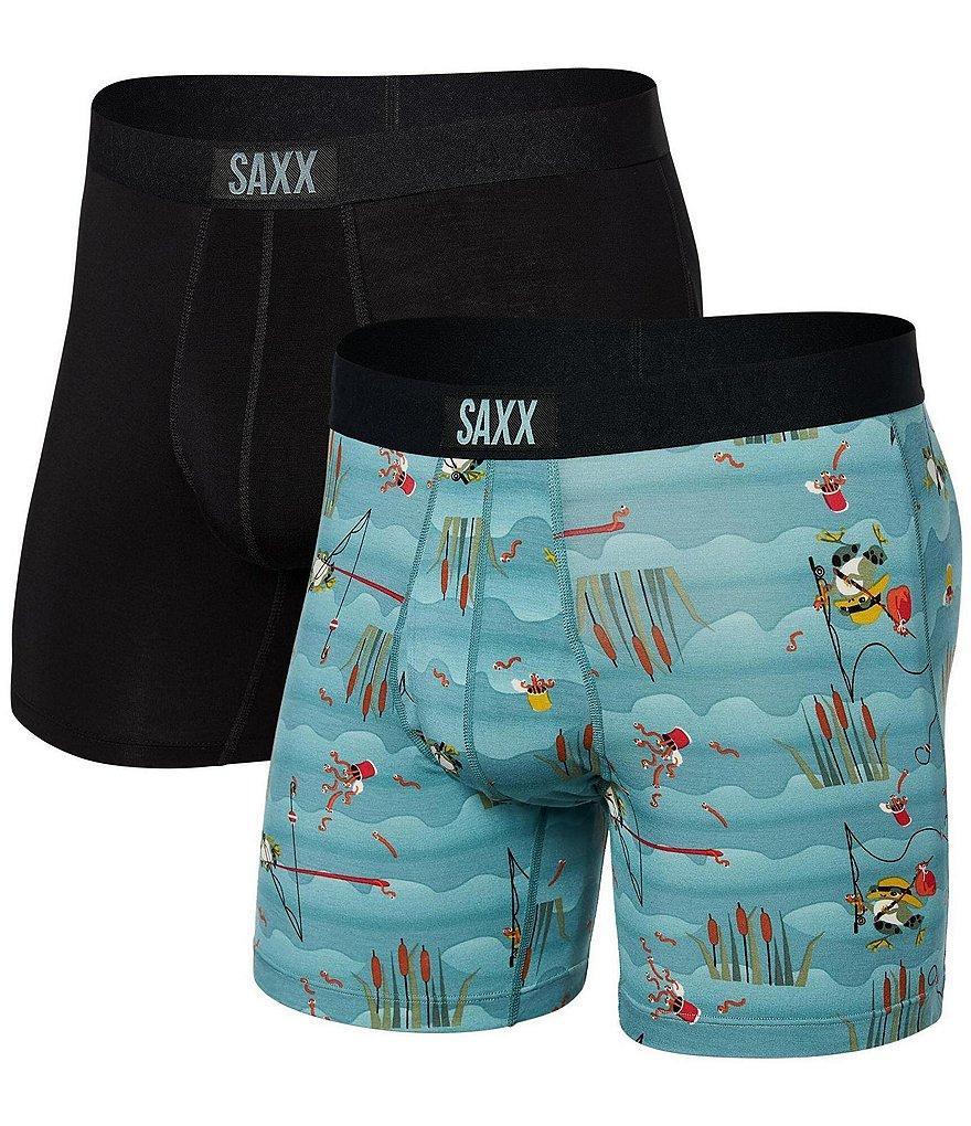 SAXX Ultra-Super-Soft 5#double; Inseam Boxer Briefs 2-Pack Product Image