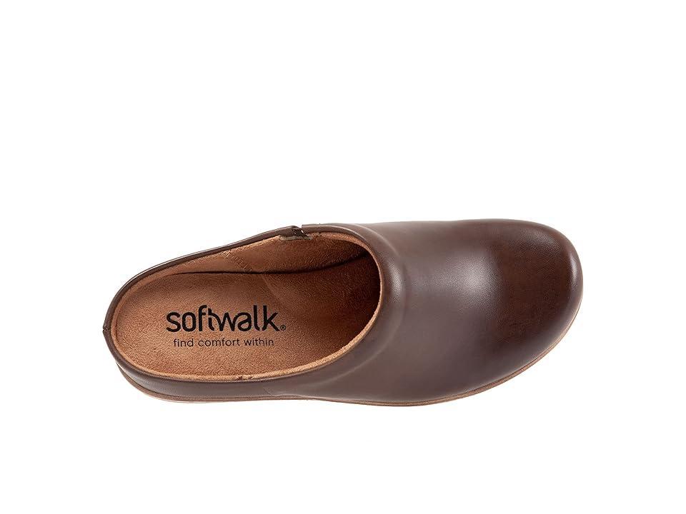 SoftWalk Madison Leather Clogs Product Image