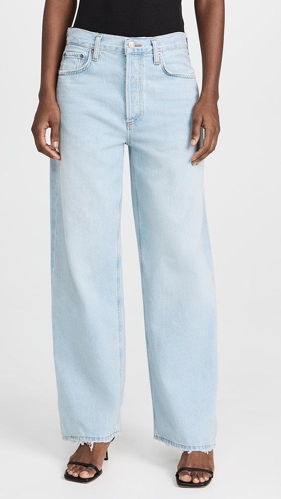 AGOLDE Low Slung Baggy Jeans | Shopbop Product Image