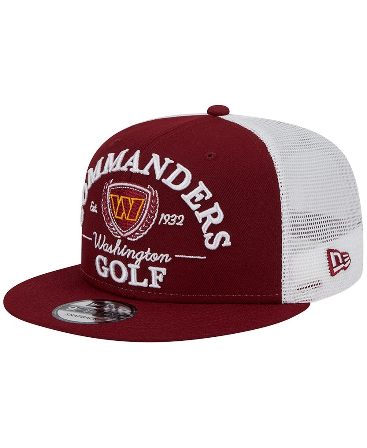 Mens New Era Burgundy Washington Commanders Club 9FIFTY Snapback Hat Product Image