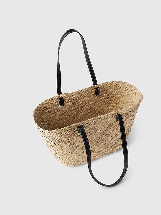 Straw Tote Bag Product Image