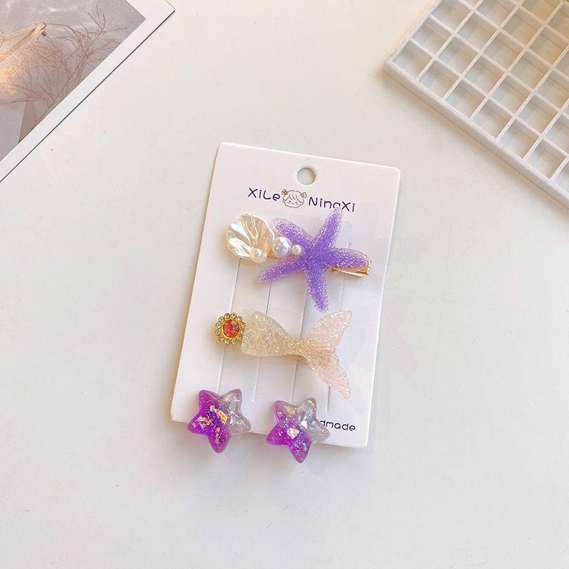 Mermaid Hair Clip Set Product Image