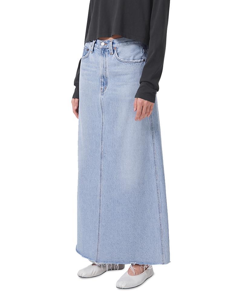 Hilla Denim Maxi Skirt Product Image