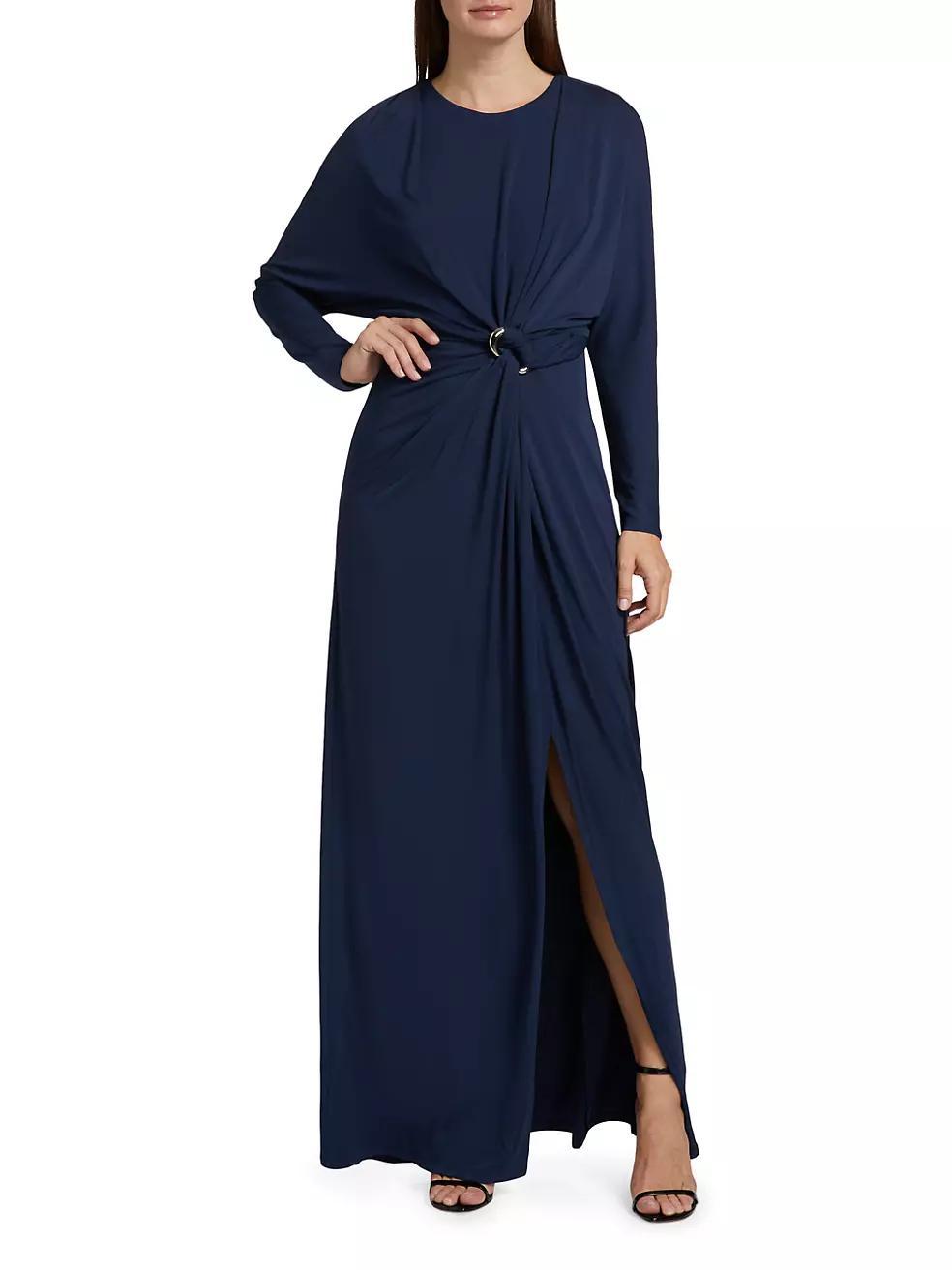 Maisie Jersey Twist Maxi Dress Product Image