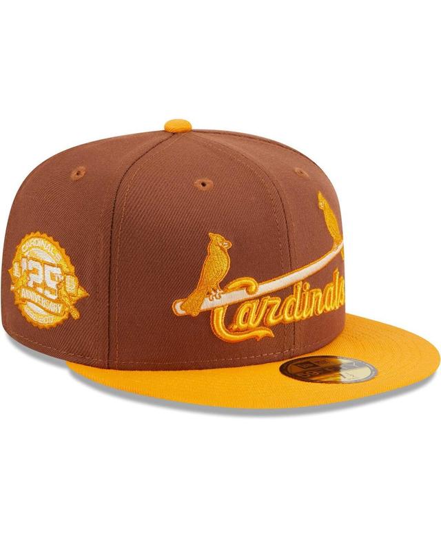 Mens New Era Brown St. Louis Cardinals Tiramisu 59FIFTY Fitted Hat Product Image