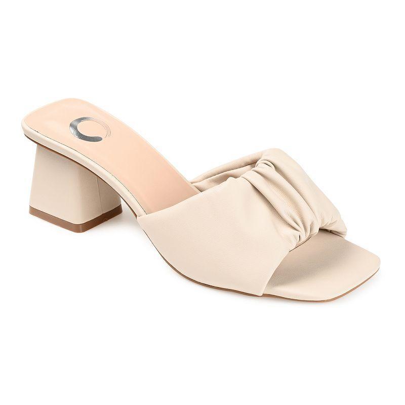 Journee Collection Briarr Womens Heeled Slide Sandals Product Image