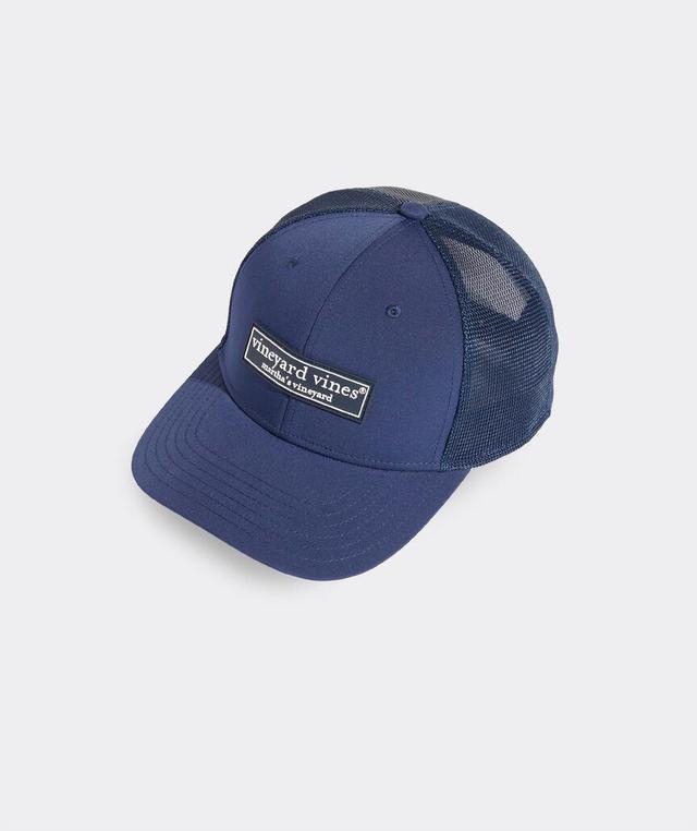 Logo Box Patch Trucker Hat Product Image