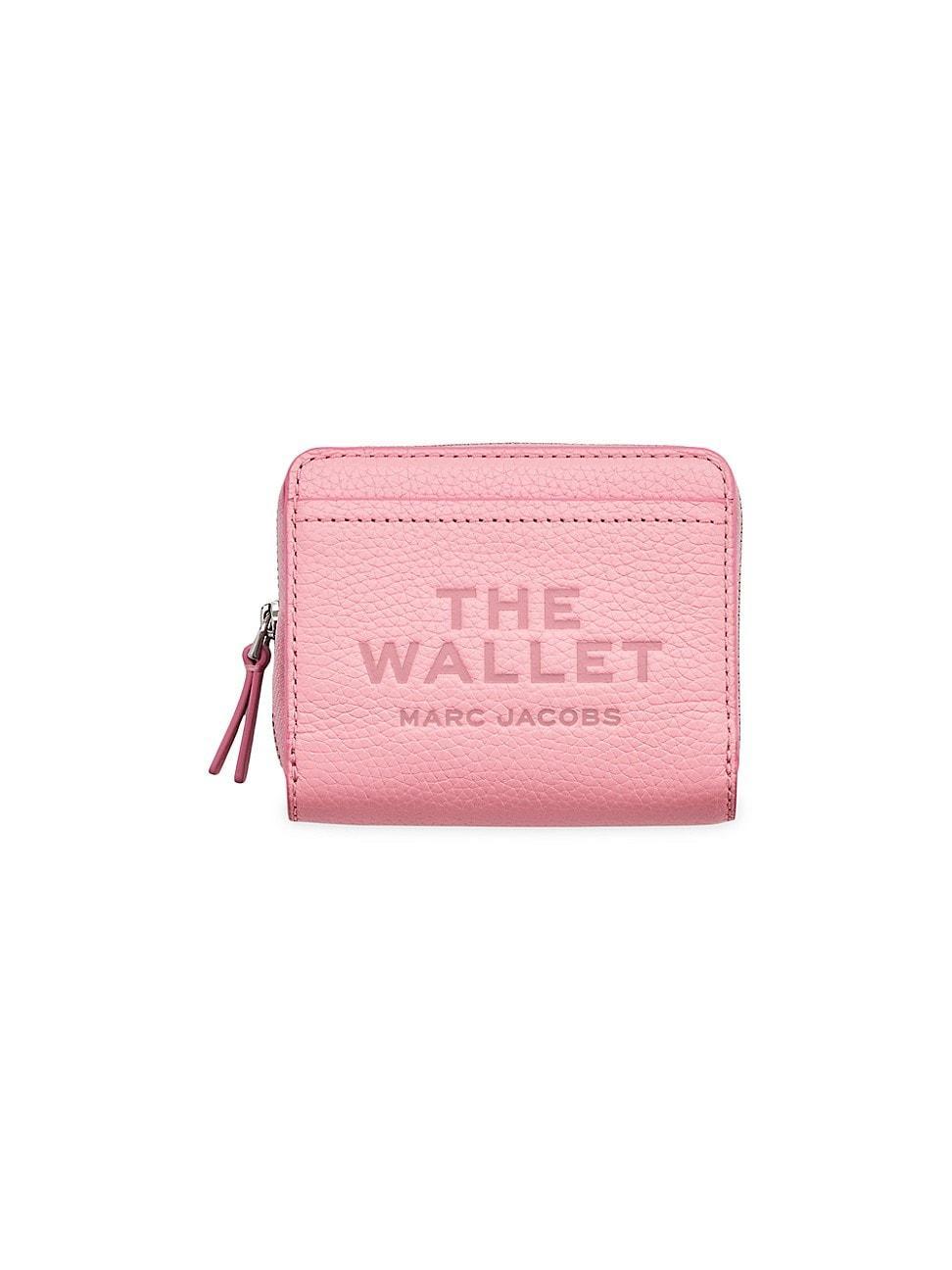 Womens The Leather Mini Compact Wallet Product Image