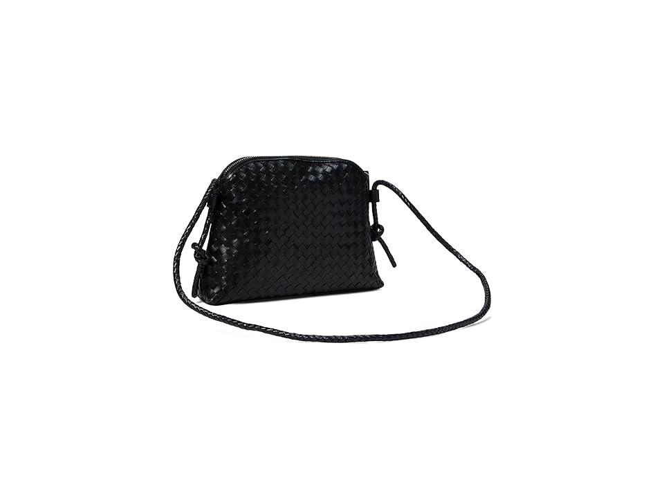 Womens Mallory Woven Leather Crossbody Bag Product Image