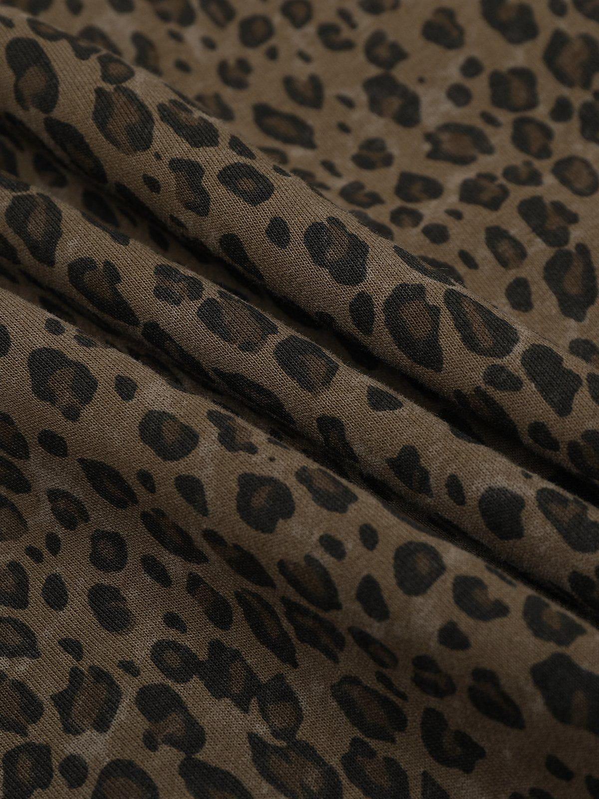 Aelfric Eden Leopard Print Hoodie Product Image