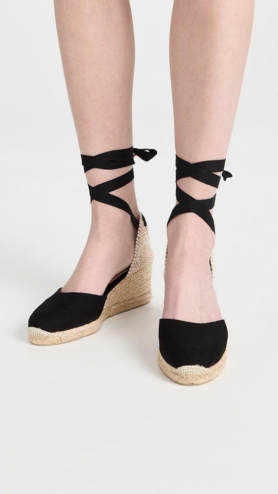 Castañer Carina Mid Wedge Canvas Espadrilles | Shopbop Product Image